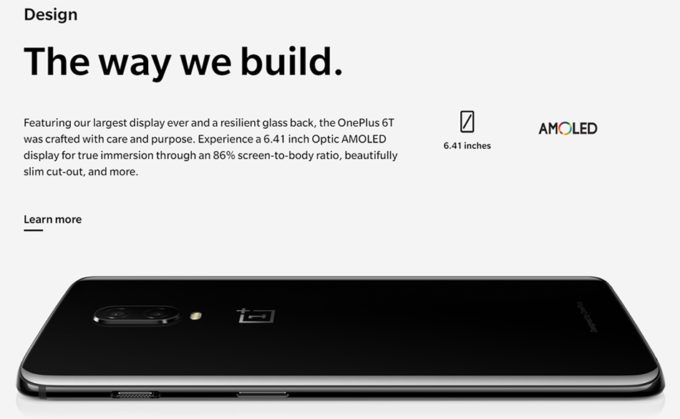 One Plus 6t ドコモ系プラチナバンド対応の最強最新モデルがさらに進化 おすすめ Simフリー 格安 ラフ ブロ スマホ タブレット Pc 総合情報サイト